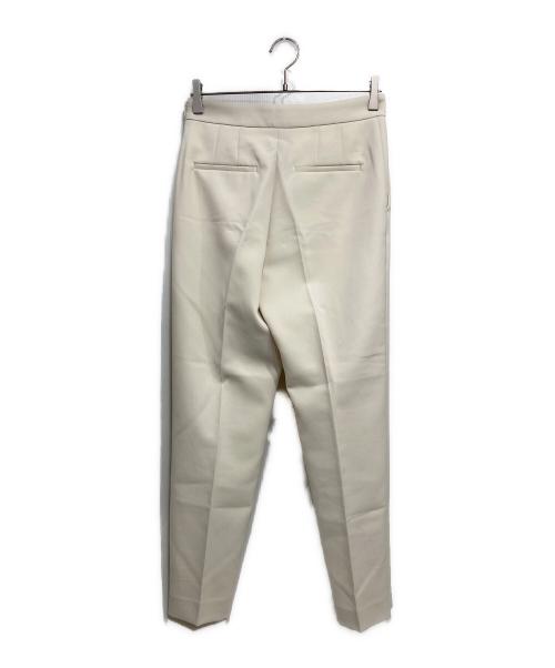BALLSEY（ボールジィ）BALLSEY (ボールジィ) ドライダブルクロス フロントタックテーパードパンツ ベージュ サイズ:36の古着・服飾アイテム
