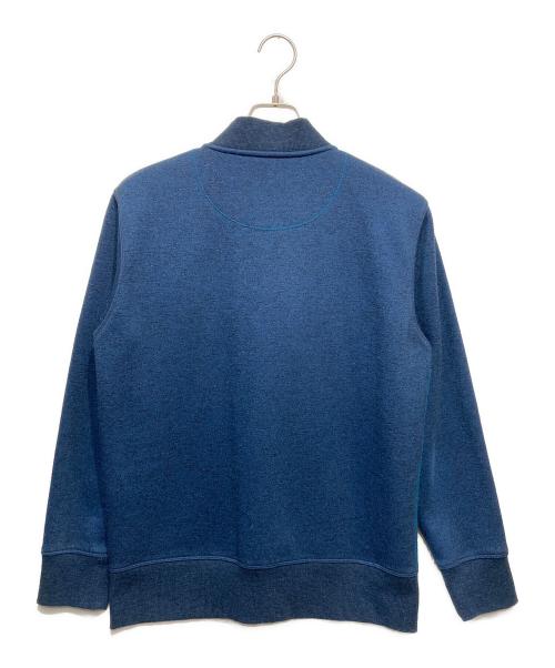 PAUL SMITH（ポールスミス）PAUL SMITH (ポールスミス) スウェットブルゾン ブルー サイズ:Mの古着・服飾アイテム