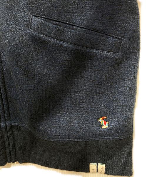 PAUL SMITH（ポールスミス）PAUL SMITH (ポールスミス) スウェットブルゾン ブルー サイズ:Mの古着・服飾アイテム