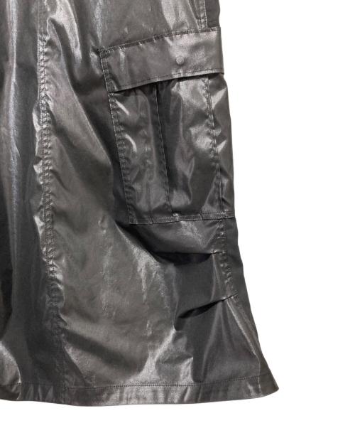 JUNYA WATANABE COMME des GARCONS（(ジュンヤワタナベ コムデギャルソン）JUNYA WATANABE COMME des GARCONS ((ジュンヤワタナベ コムデギャルソン) 光沢サイドコードノースリーブワンピース ブラック サイズ:XSの古着・服飾アイテム
