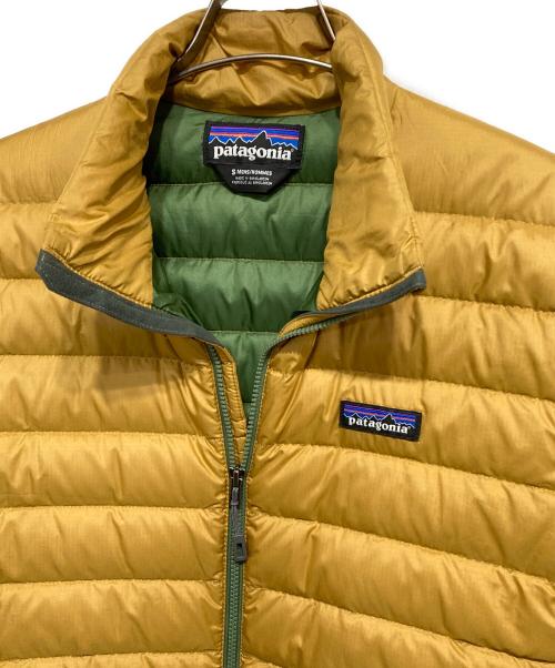 Patagonia（パタゴニア）Patagonia (パタゴニア) Down Sweater/ダウンセーター イエロー サイズ:Sの古着・服飾アイテム