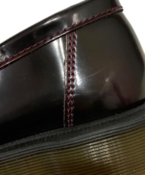 Dr.Martens（ドクターマーチン）Dr.Martens (ドクターマーチン) エイドリアンスナッフル-ビットローファー エンジ サイズ:UK6の古着・服飾アイテム