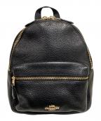 COACHコーチ）の古着「Mini Charlie Backpack」｜ブラック