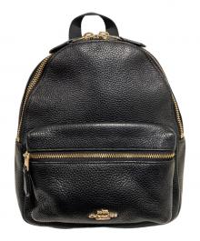 COACH（コーチ）の古着「Mini Charlie Backpack」｜ブラック