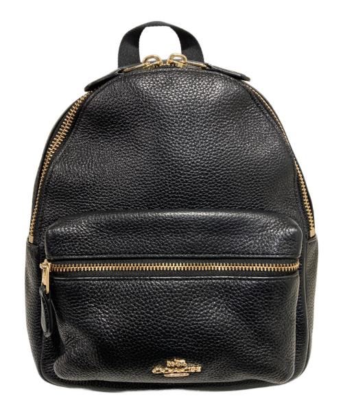 COACH（コーチ）COACH (コーチ) Mini Charlie Backpack ブラックの古着・服飾アイテム