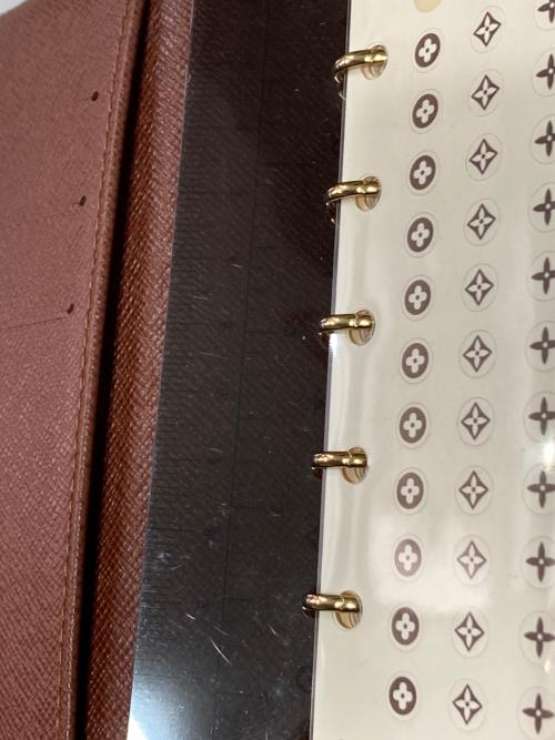 LOUIS VUITTON（ルイ ヴィトン）LOUIS VUITTON (ルイ ヴィトン) アジェンダMM ブラウンの古着・服飾アイテム
