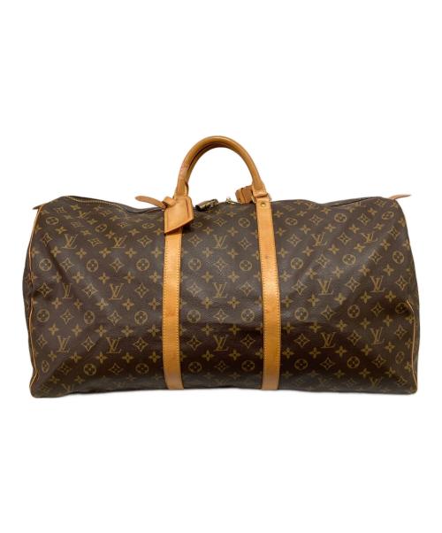 LOUIS VUITTON（ルイ ヴィトン）LOUIS VUITTON (ルイ ヴィトン) トラベルバッグ ブラウンの古着・服飾アイテム