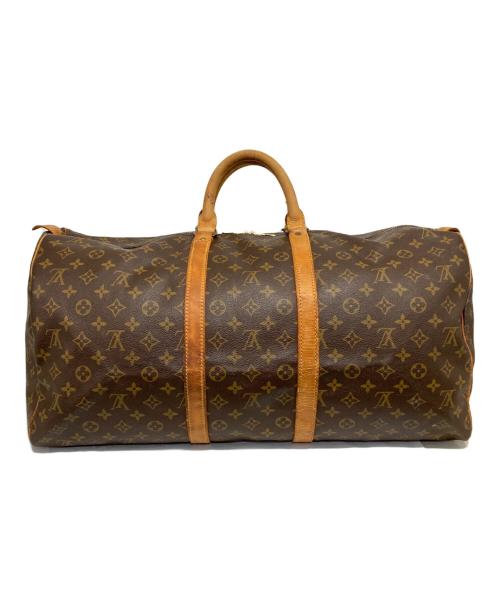 LOUIS VUITTON（ルイ ヴィトン）LOUIS VUITTON (ルイ ヴィトン) トラベルバッグ ブラウンの古着・服飾アイテム