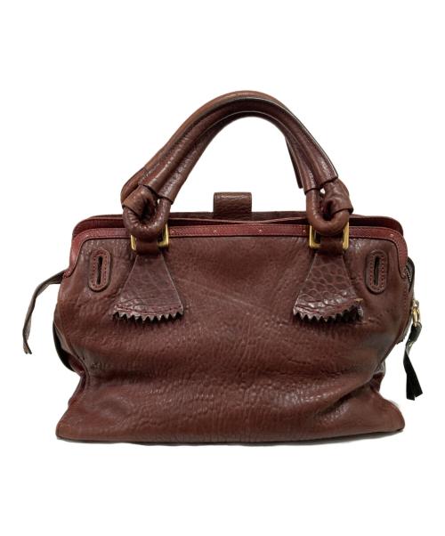 Chloe（クロエ）Chloe (クロエ) Chloé Silverado handbag レッドの古着・服飾アイテム