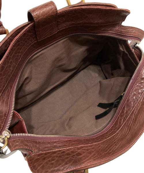 Chloe（クロエ）Chloe (クロエ) Chloé Silverado handbag レッドの古着・服飾アイテム