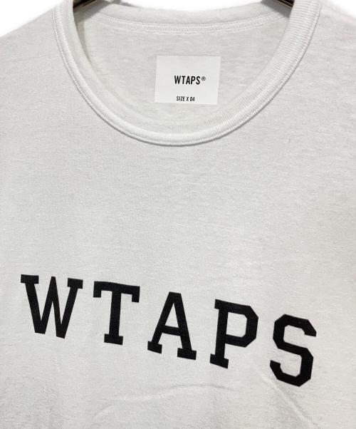 WTAPS（ダブルタップス）WTAPS (ダブルタップス) アカデミー ショートスリーブ カレッジ Tシャツ ホワイト サイズ:X04の古着・服飾アイテム