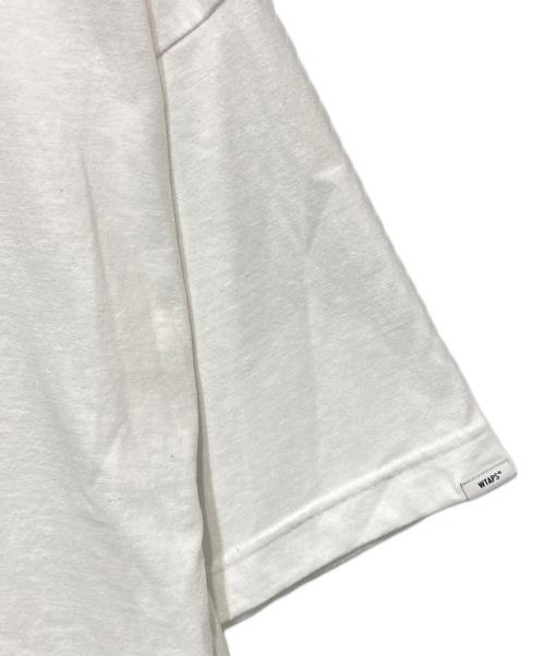 WTAPS（ダブルタップス）WTAPS (ダブルタップス) アカデミー ショートスリーブ カレッジ Tシャツ ホワイト サイズ:X04の古着・服飾アイテム