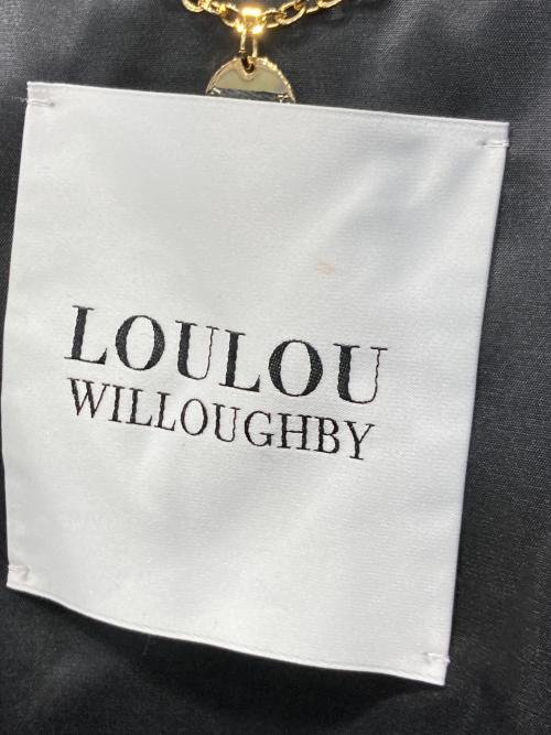 Loulou Willoughby（ルルウィルビー）Loulou Willoughby (ルルウィルビー) ウールコンダブルクロスドレスコート ブラック サイズ:1の古着・服飾アイテム