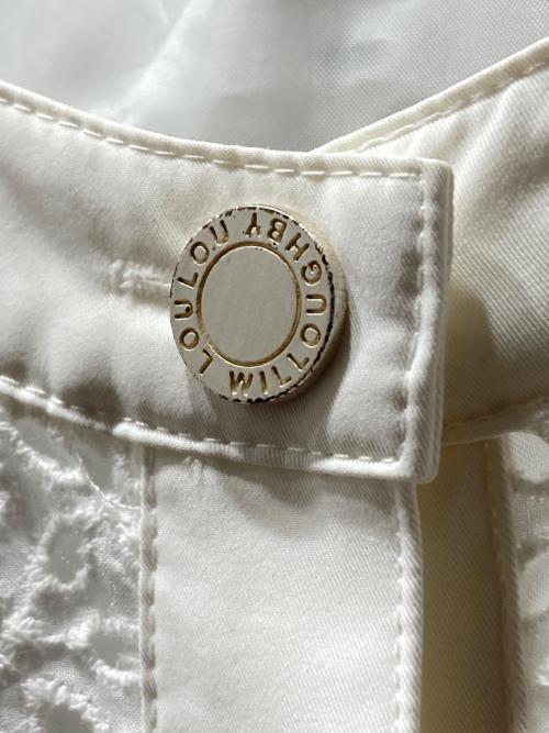 Loulou Willoughby（ルルウィルビー）Loulou Willoughby (ルルウィルビー) アイレットレースコンビワンピース ホワイト サイズ:1の古着・服飾アイテム