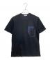 MARNI（マルニ）の古着「チェックポケットTシャツ」｜ブラック