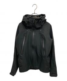 DESCENTE（デサント）の古着「ACTIVE SHELL JACKET/アクティブシェルジャケット」｜ブラック