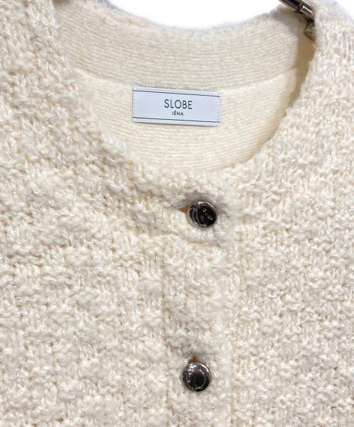 SLOBE IENA（スローブ イエナ）SLOBE IENA (スローブ イエナ) 金ボタンツィーディジャケット ナチュラル サイズ:-の古着・服飾アイテム