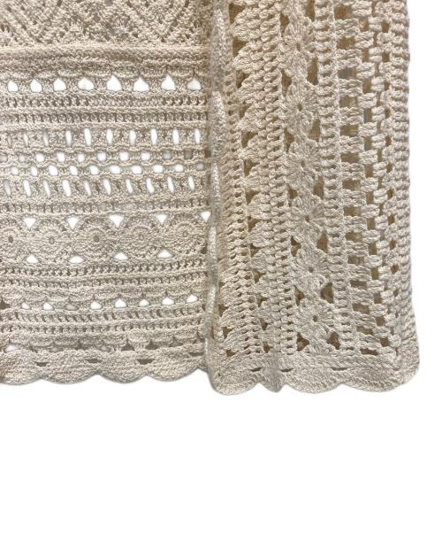 JOURNAL STANDARD relume（ジャーナルスタンダード レリューム）JOURNAL STANDARD relume (ジャーナルスタンダード レリューム) クロシェレースラップスカート アイボリー サイズ:Fの古着・服飾アイテム