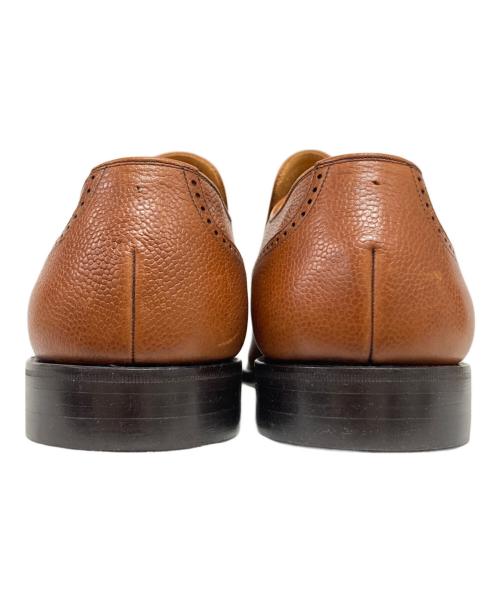 SCOTCH GRAIN（スコッチグレイン）SCOTCH GRAIN (スコッチグレイン) レザースリッポン ベージュ サイズ:26の古着・服飾アイテム