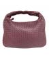 BOTTEGA VENETA（ボッテガベネタ）の古着「イントレチャートホーボーバッグ」｜パープル