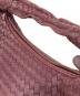 中古・古着 BOTTEGA VENETA (ボッテガベネタ) イントレチャートホーボーバッグ パープル：110000円