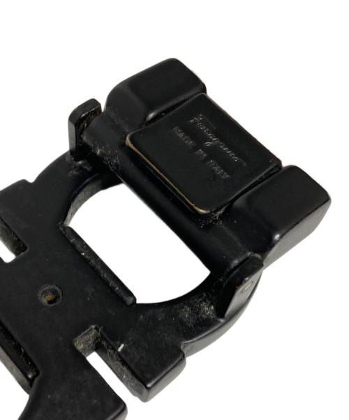 Ferragamo（フェラガモ）Ferragamo (フェラガモ) ダブルガンチーニ-レザーベルト ブラックの古着・服飾アイテム