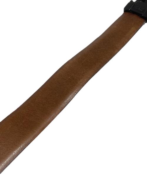 Ferragamo（フェラガモ）Ferragamo (フェラガモ) ダブルガンチーニ-レザーベルト ブラックの古着・服飾アイテム