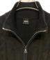 中古・古着 BOSS HUGO BOSS (ボス ヒューゴボス) ラムレザージップアップジャケット ブラック サイズ:XL：5000円