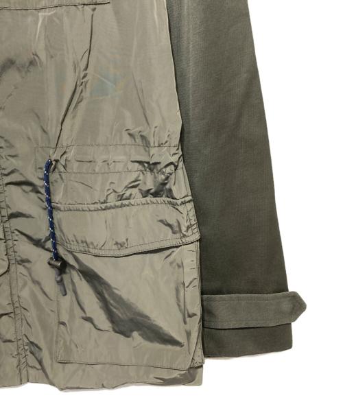 EMPORIO ARMANI（エンポリオ アルマーニ）EMPORIO ARMANI (エンポリオ アルマーニ) 4ポケットナイロンハンティングジャケット オリーブ サイズ:48の古着・服飾アイテム