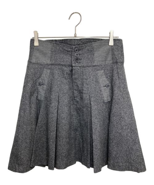 DIESEL（ディーゼル）DIESEL (ディーゼル) フレアスカート グレー サイズ:-の古着・服飾アイテム