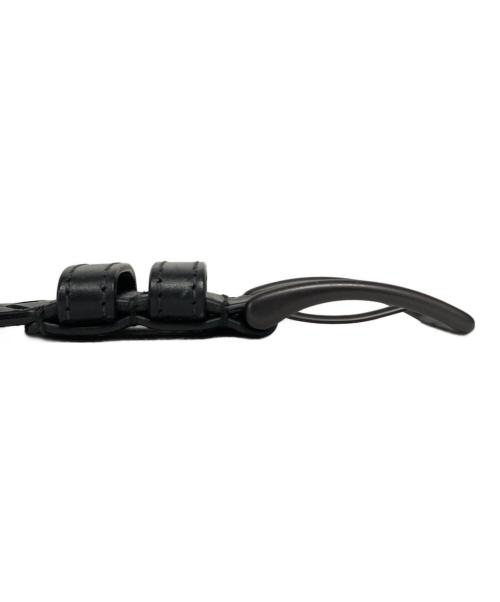 BOTTEGA VENETA（ボッテガベネタ）BOTTEGA VENETA (ボッテガベネタ) イントレチャートレザーベルト ブラック サイズ:90㎝ 36INの古着・服飾アイテム
