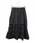 noir kei ninomiya (ノワール ケイ ニノミヤ) ウールオックス切替スカート ブラック サイズ:XS：35000円