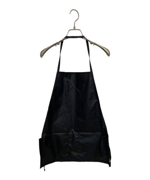 BLACK COMME des GARCONS（ブラックコムデギャルソン）BLACK COMME des GARCONS (ブラックコムデギャルソン) ナイロン プリント エプロン ブラック サイズ:表記なしの古着・服飾アイテム