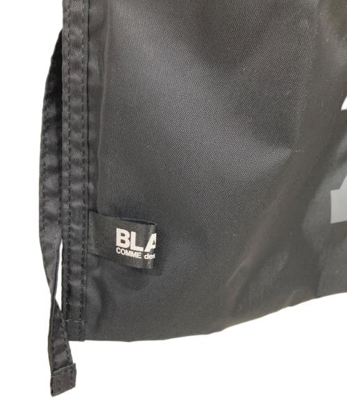 BLACK COMME des GARCONS（ブラックコムデギャルソン）BLACK COMME des GARCONS (ブラックコムデギャルソン) ナイロン プリント エプロン ブラック サイズ:表記なしの古着・服飾アイテム