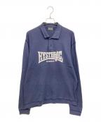 Hysteric Glamourヒステリックグラマー）の古着「COMPRESSION LOGO シャツ」｜ブルー