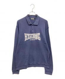 Hysteric Glamour（ヒステリックグラマー）の古着「COMPRESSION LOGO シャツ」｜ブルー