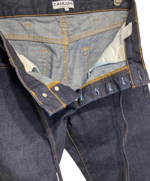 CAHLUMN（カウラム）CAHLUMN (カウラム) Selvedge Denim Pant “straight” インディゴ サイズ:Ｍの古着・服飾アイテム