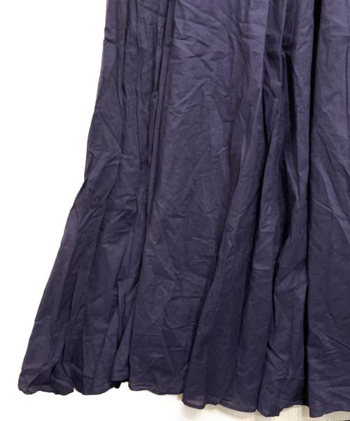 MARIHA（マリハ）MARIHA (マリハ) コットンVネックワンピース ネイビー サイズ:36の古着・服飾アイテム