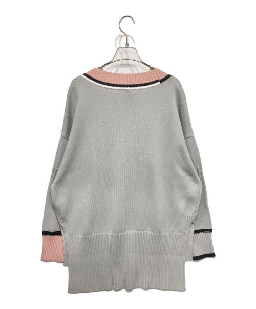 β（ベータ）β (ベータ) テニスワッペン付きプルオーバー ライトピンク サイズ:9の古着・服飾アイテム