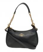 COACHコーチ）の古着「テリ ショルダー バッグ」｜ブラック