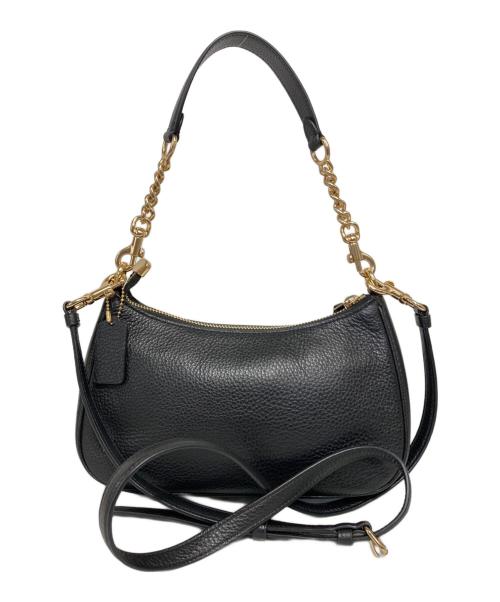 COACH（コーチ）COACH (コーチ) テリ ショルダー バッグ ブラックの古着・服飾アイテム
