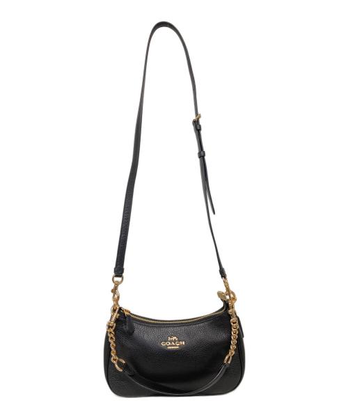 COACH（コーチ）COACH (コーチ) テリ ショルダー バッグ ブラックの古着・服飾アイテム