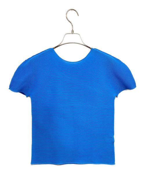 me ISSEY MIYAKE（ミーイッセイ ミヤケ）me ISSEY MIYAKE (ミーイッセイ ミヤケ) STRETCH PLEATS 4 ブルー サイズ:-の古着・服飾アイテム