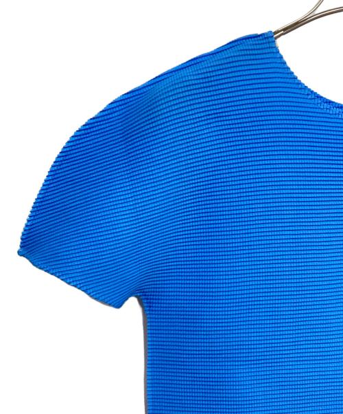 me ISSEY MIYAKE（ミーイッセイ ミヤケ）me ISSEY MIYAKE (ミーイッセイ ミヤケ) STRETCH PLEATS 4 ブルー サイズ:-の古着・服飾アイテム