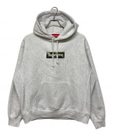 SUPREME（シュプリーム）の古着「BOX LOGO HOODED SWEATSHIRT」｜カモフラ×ライトグレー