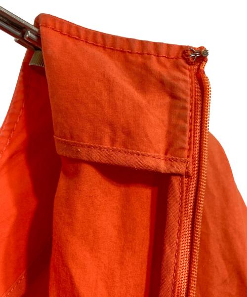 Rumche（ラムシェ）RUMCHE (ラムシェ) タックワンピース オレンジ サイズ:Ｆの古着・服飾アイテム