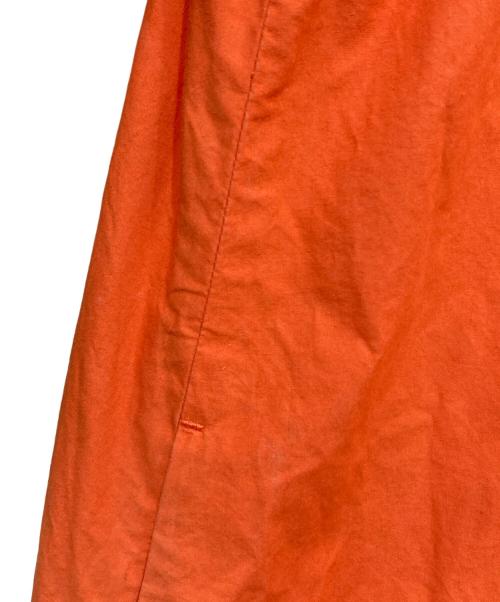 Rumche（ラムシェ）RUMCHE (ラムシェ) タックワンピース オレンジ サイズ:Ｆの古着・服飾アイテム