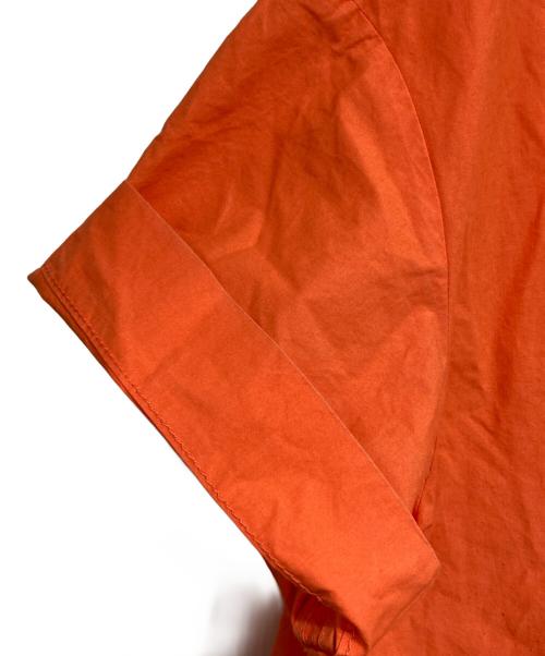 Rumche（ラムシェ）RUMCHE (ラムシェ) タックワンピース オレンジ サイズ:Ｆの古着・服飾アイテム