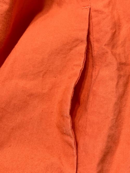 Rumche（ラムシェ）RUMCHE (ラムシェ) タックワンピース オレンジ サイズ:Ｆの古着・服飾アイテム