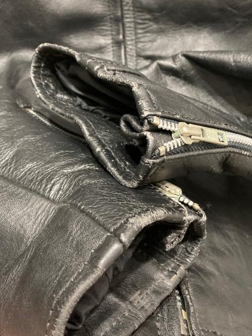 EEZAN（イーザン）EEZAN (イーザン) シングルライダースジャケット ブラック サイズ:36の古着・服飾アイテム